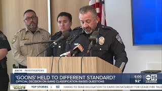 Official decision on Gilbert Goons gang classification raises questions