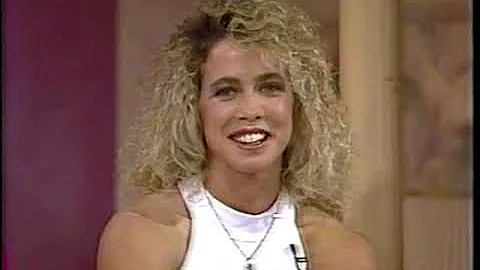 Kathy Long kickboxer boxer on Vicki! TV show 1990s...