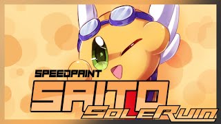 [Kirby Speedpaint Collab] - Saito | by Clover, Spirte, and Th04