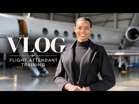 VLOG — Flight Attendant Training | ELLA