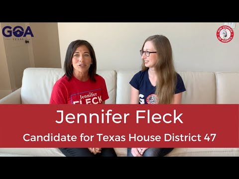This is why we need Jennifer Fleck in Texas House District 47
