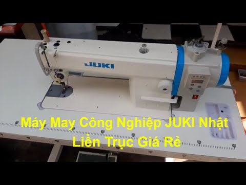 Video Máy May Công 1 Kim Juki DDL 5550N Liền Trục Nhật 100%... - youtube