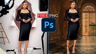 Photoshop Remove Background and Add Background Overlay screenshot 2