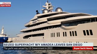 Destination Unknown: Seized Superyacht Leaves San Diego Whilst Ownership Disputed | SY Clips