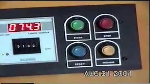 Sharp Industries - Spool Winding Machine