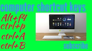 Computer shortcut keys //computer application //