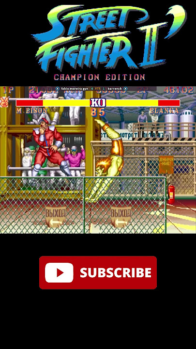 [Arcade] Street Fighter2 CE fabio moreira gyn VS barrenck #retro #capcom #ストリートファイター2