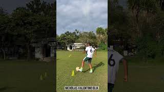 melatih ke akuratan passing ⚽️🔥#football #freestylebola #footballskillschallenge