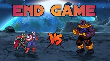 Thanos VS Thor & Captain America in Jump Force Mugen