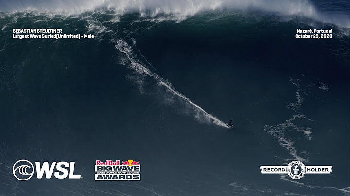 Sebastian Steudtner GUINNESS WORLD RECORDS™ Title For The Largest Wave Surfed (unlimited) - male
