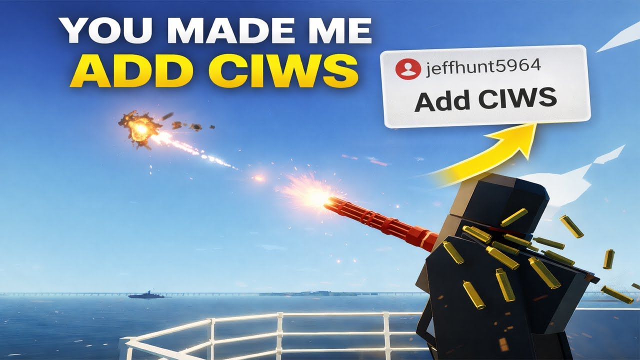 You Made Me Add CIWS to This Ship