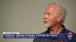 Postal union advocates push voting by mail