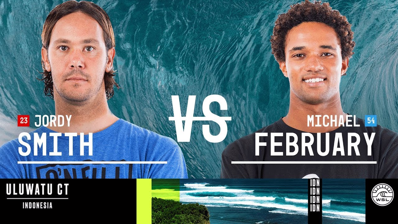 heat 3 ps4 Jordy Smith vs. Michael February - Round Three, Heat 3 - Uluwatu CT 2018