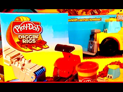 PLAY-DOH Diggin Rigs Saw Mill with Play-Doh Truck and Play-Doh ...