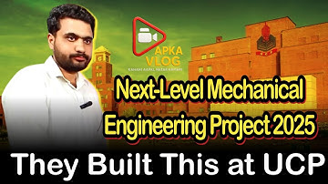 Precision, Passion, and Progress | UCP Mechanical Engineering 2025