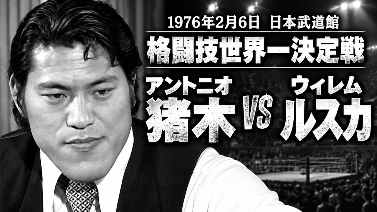 Inoki Quotes Special Edition] Antonio Inoki vs. Willem Ruska - YouTube