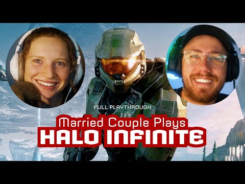 Married Couple Plays HALO INFINITE (Very Emotional) // Best + Funniest Moments & Clips from Campaign