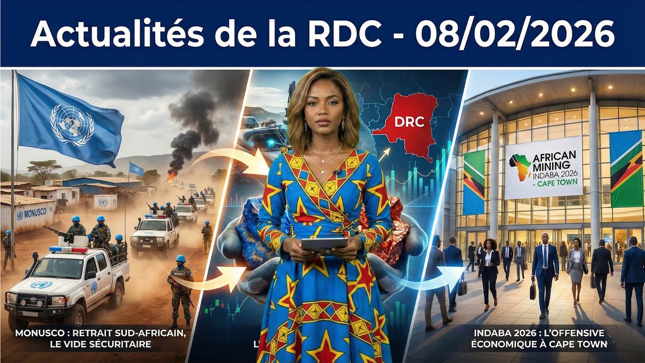 INSIDE NEWS RDC | 08 FÉVRIER 2026 | MINERAIS CRITIQUES & SOUVERAINETÉ : LE BILAN DE WASHINGTON.