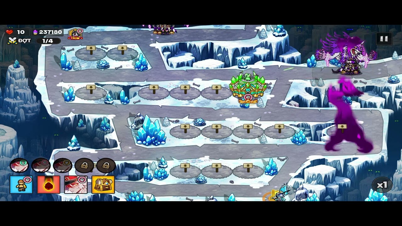 Sói lv 100 rùi cùng đánh tháp loki thôi| gold tower defense|