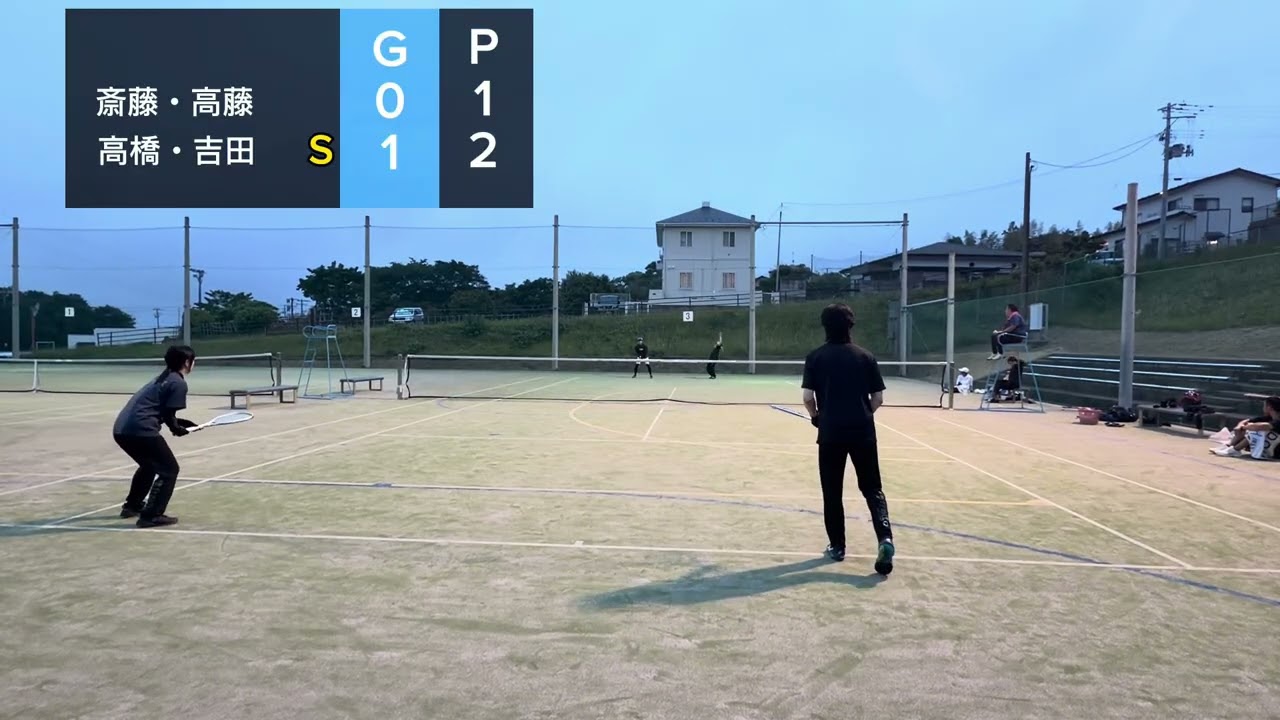 ソフトテニス　ゲームフェア ソフトテニス］2026.06.14③斎藤高藤vs高橋吉田#ソフトテニス