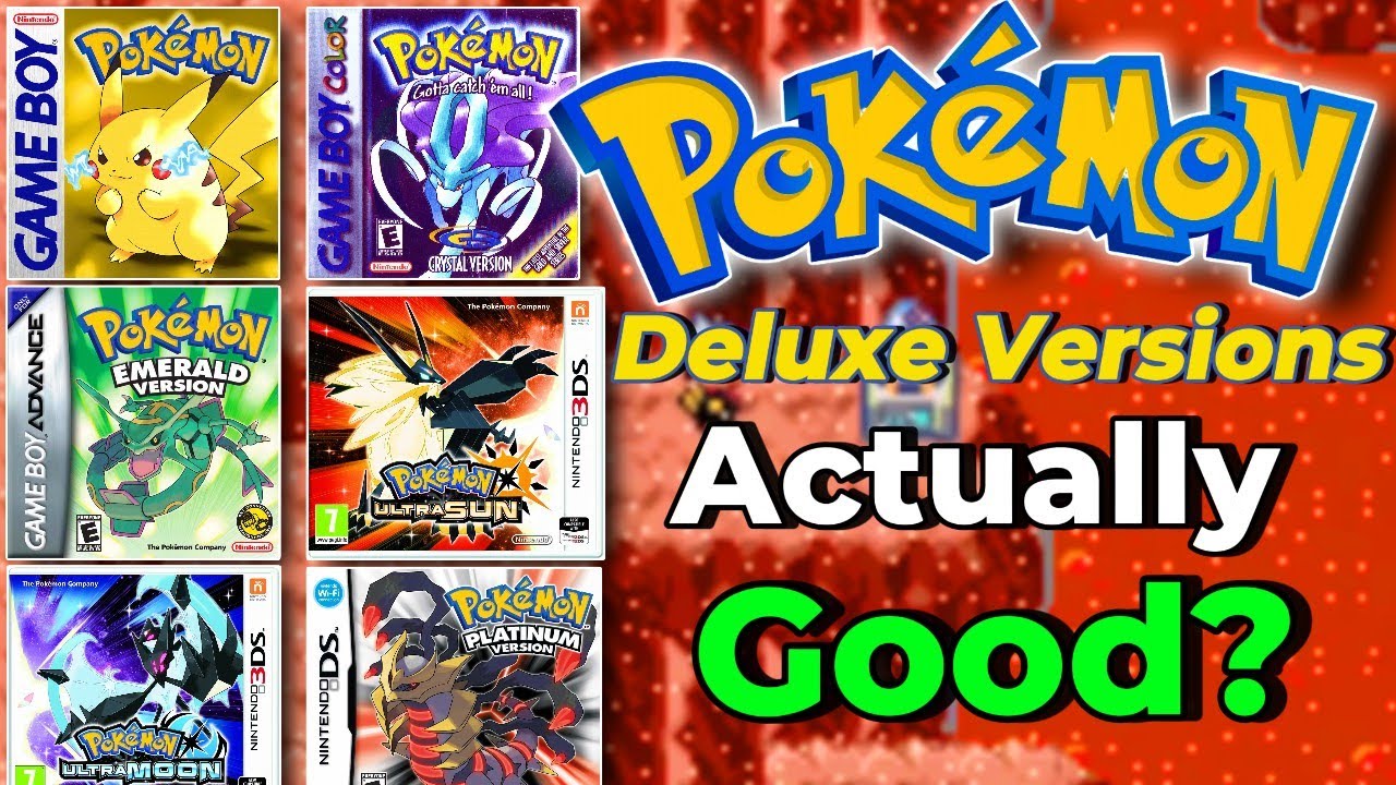 Действительно ли хороши версии Pokémon Deluxe?