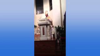 Mass for Pope Francis 3-18-2013