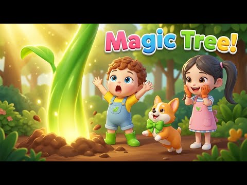 Kids Go To School | Chuns And Friends Discover The Magic Garden's Growing Adventure