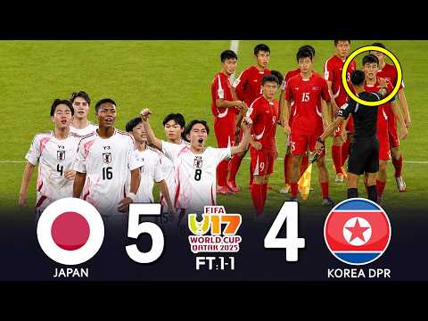 U-17日本代表が北朝鮮を撃破し、14年ぶりのベスト8進出！死闘の末に敗れた北朝鮮側が激怒！U-17W杯 2025