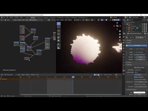 crafting rotating vortex noise shader for eevee / realtime upbge
