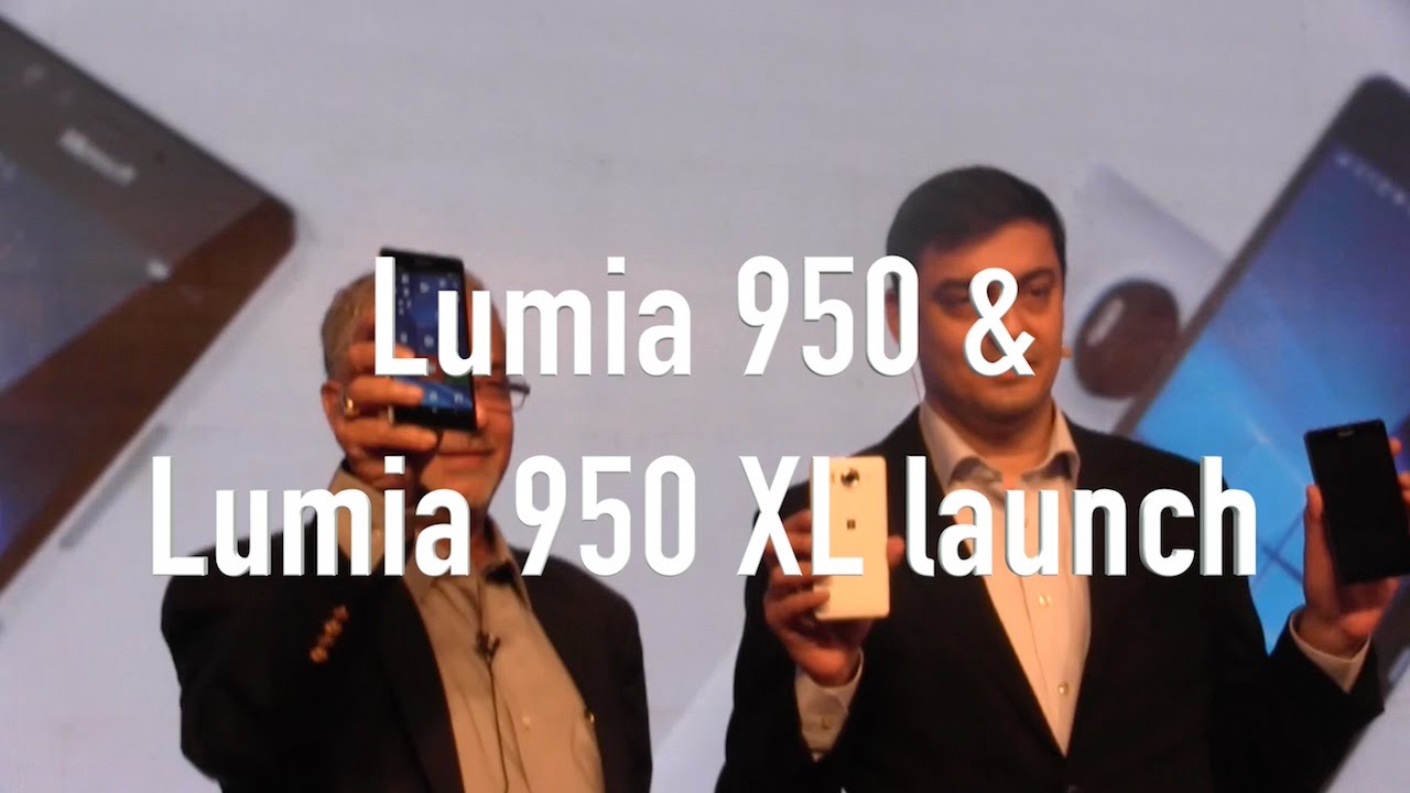 Microsoft Lumia 950 & 950XL Launch