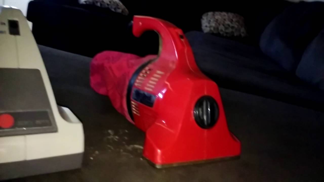 Hoover Brush Vac vs Dirt Devil Hand Vac Model 103 YouTube