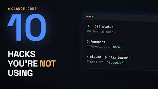 10 Claude Code Tricks That Save Hours Every Week Try Them Today Claude Code Ai Hacks