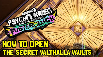 Borderlands 3 Psycho Krieg DLC How To Open Secret Rooms In Vaulthalla (All 24 Secret Buttons)