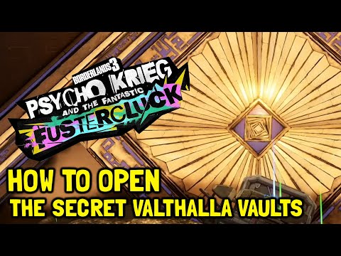 Borderlands 3 Psycho Krieg DLC How To Open Secret Rooms In Vaulthalla (All 24 Secret Buttons)