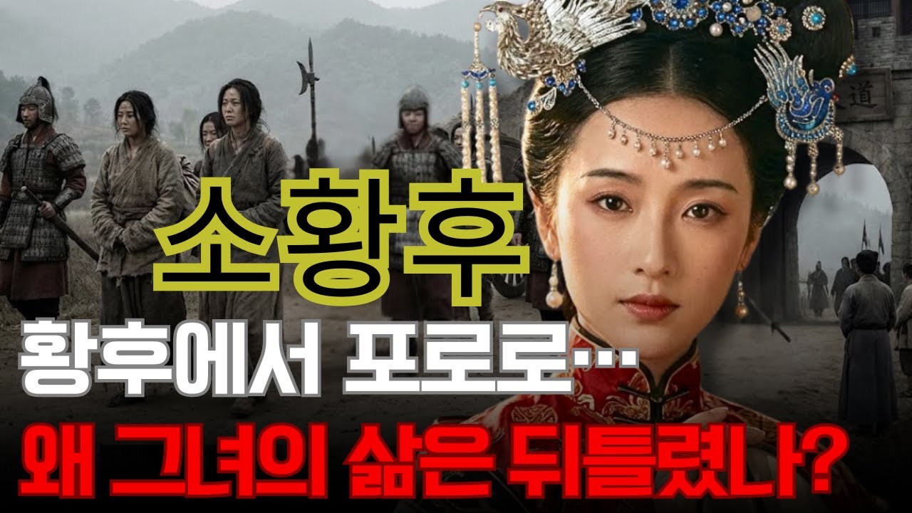 소황후 – 황후에서 포로로, 그리고 떠도는 나그네로… 그녀의 삶은 왜 이렇게 뒤틀렸나?