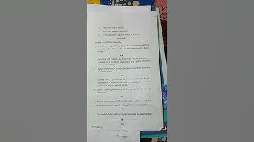 +3 3rd semester (physics) ge-1.2 , utkal University questions of 2023