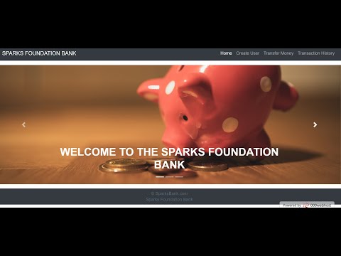 Sparks Foundation Basic Banking System TASK 1 (GRIP)