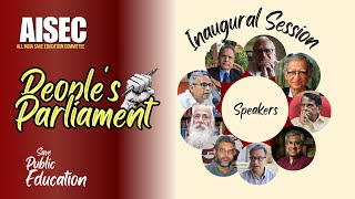 Inaugural Session- People's Parliament, AISEC