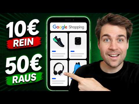 Google Ads for online shops with €10/day