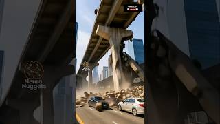 ⚠️🚨 Bridge Collapse in Busy City 🌆 | 😱 Caught on Camera 📸 | Shocking Footage 2025 🔥