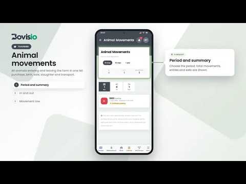 Animal Movements: All Herd Entries and Exits | Bovisio Tutorial #37