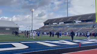Ub Football Team Gets Ready To Begin Its Annual Spring Game