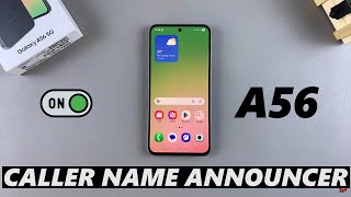 Come abilitare l'annunciatore del nome del chiamante su Samsung Galaxy A56 screenshot 5