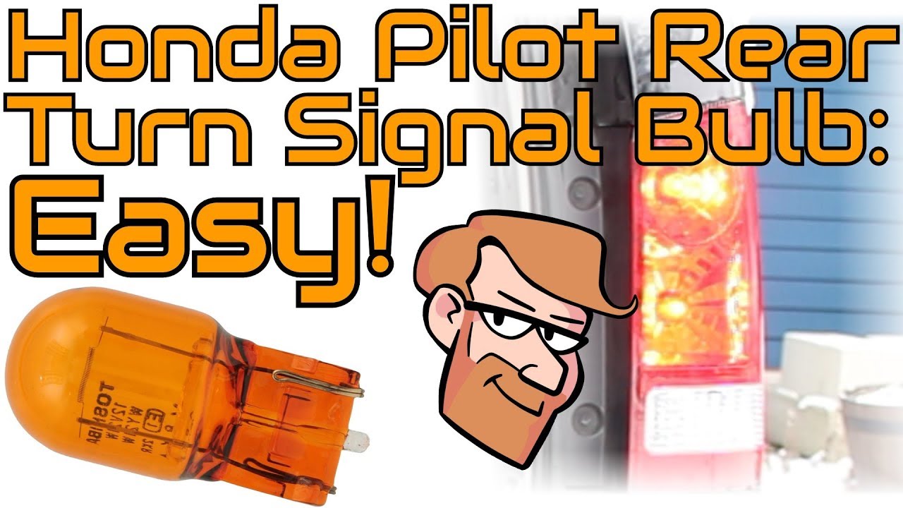 Rear Turn Signal Bulb Replacement: Honda Pilot (2009-2015) • Cars