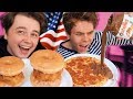 Trying Weird American Food Combos 🇺🇸