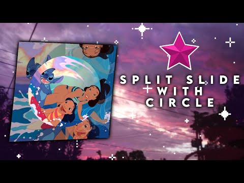 Split Slide with Circle- VideoStar Tutorial