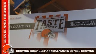 21st Annual Taste of the Browns w/ Greater Cleveland Food Bank | Cleveland Browns