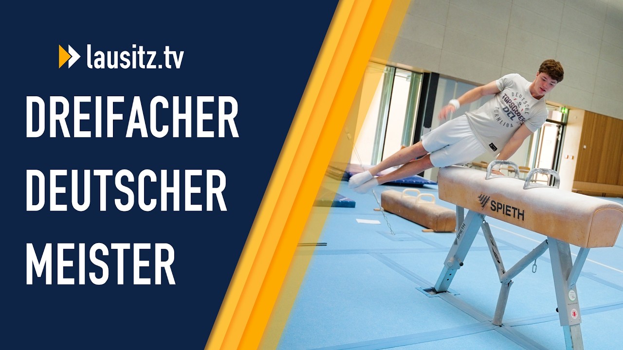 Der dreifache Deutsche Meister vom SC Cottbus Turnen