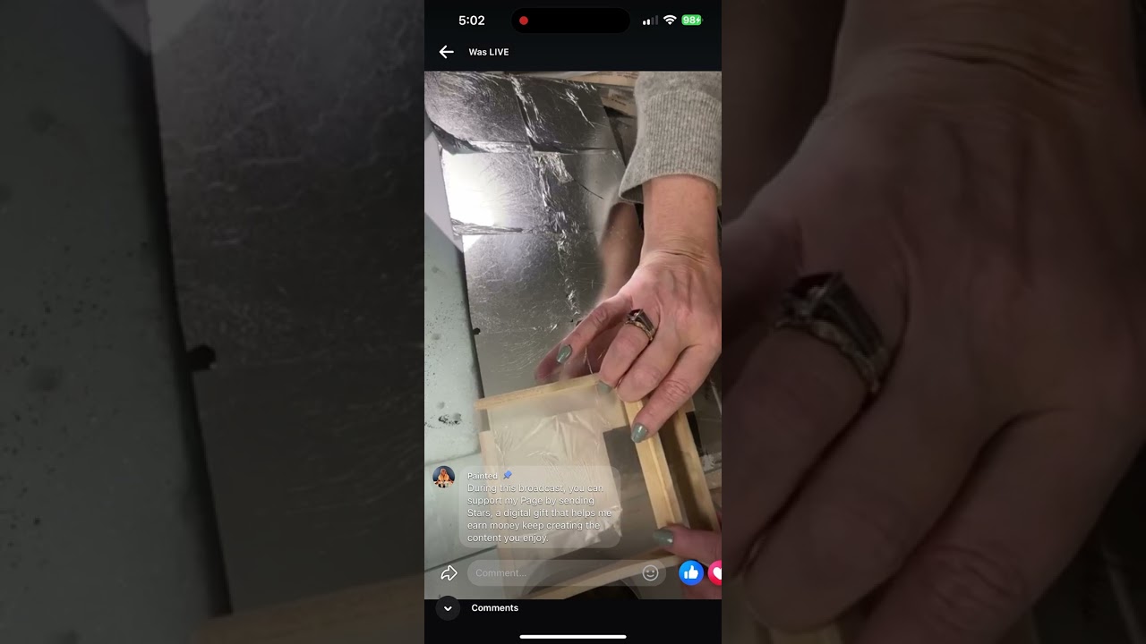 Laying pure silver leaf on glass