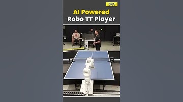 AI Robot Dominates Table Tennis: You Won